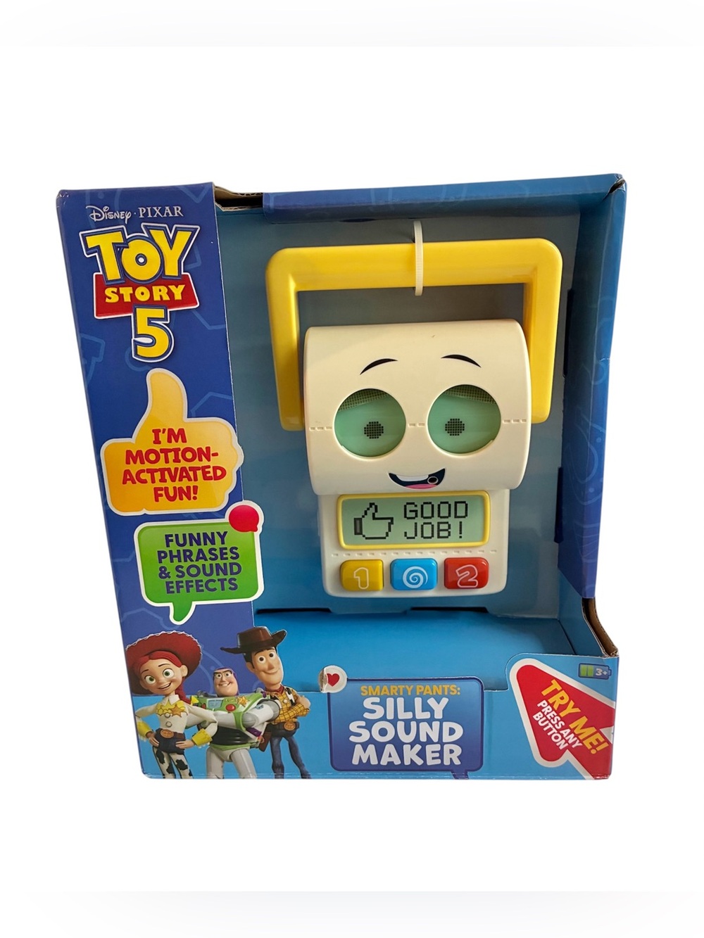 Disney Pixar Toy Story Smarty Pants Silly Sound Maker Motion-Activated Toy 3+